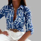 Eldbjørg | Blouse élégante à col