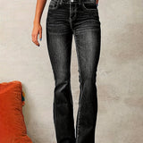 Mélanie | Jeans évasés taille haute
