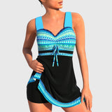 Maribel | Colourful Two-Piece Swimsuit Set