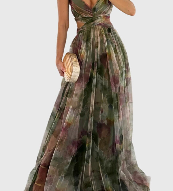 Claudette | Robe Maxi Florale