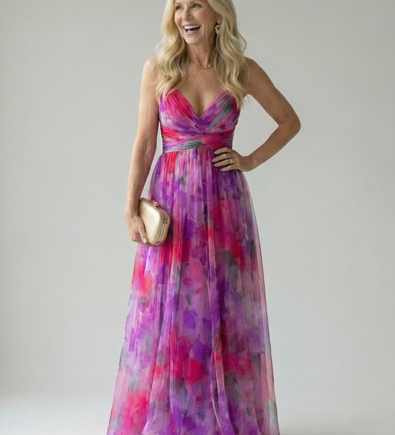 Isel | Robe Maxi à Enveloppe Douce
