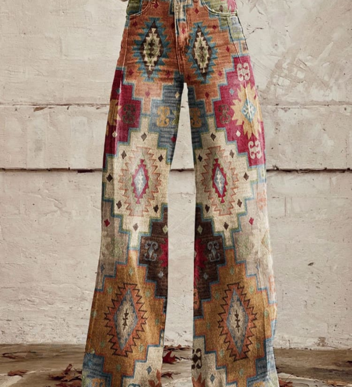 Léa - Pantalon Élégant Rétro