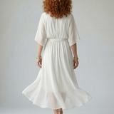 Elric | Robe Midi Drapée
