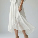 Elric | Robe Midi Drapée