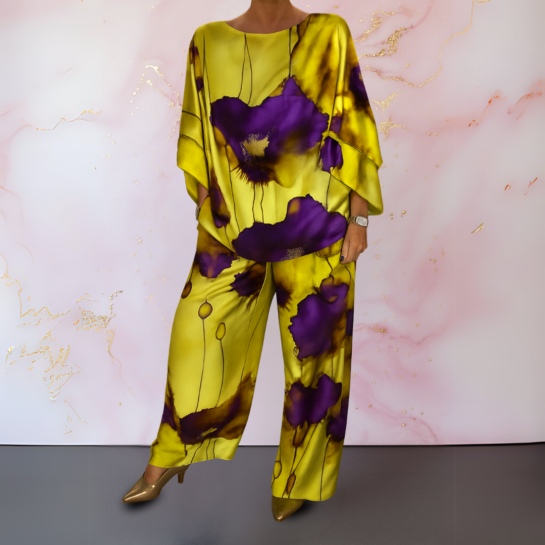 Maelora™ | Ensemble Satin à Deux Pièces pour Femmes