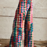 Amélie - Pantalon Boho Élégant