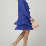 Kirax | Robe à couches propre longueur genou