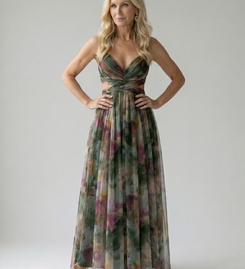 Isel | Robe Maxi à Enveloppe Douce