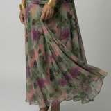 Calen | Robe Midi Décontractée à Épaules Dénudées