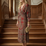 Lune | Robe Midi Wrap Naturelle