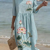 Vanessa | Robe Florale Élegante