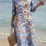 Brooke | Robe Florale Élégante
