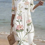 Chloé | Robe Florale Élégante