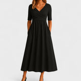 Annie | Robe Midi Élégante