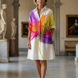 Ulyssa | Robe de Jardin Peinte