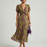 Virel | Robe Midi Florale Détendue