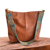 Le Charme Vintage de Chelsey | Sac à Bandoulière en Cuir