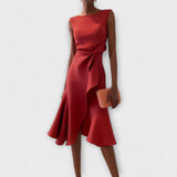 Misty | Robe Midi Sophistiquée