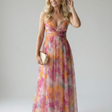 Isel | Robe Maxi à Enveloppe Douce