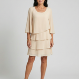 Della | Robe à manches évasées et longueur genou