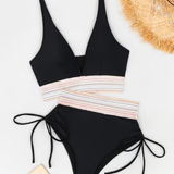 Loretta | Ensemble de Bikini Élevé Élégant
