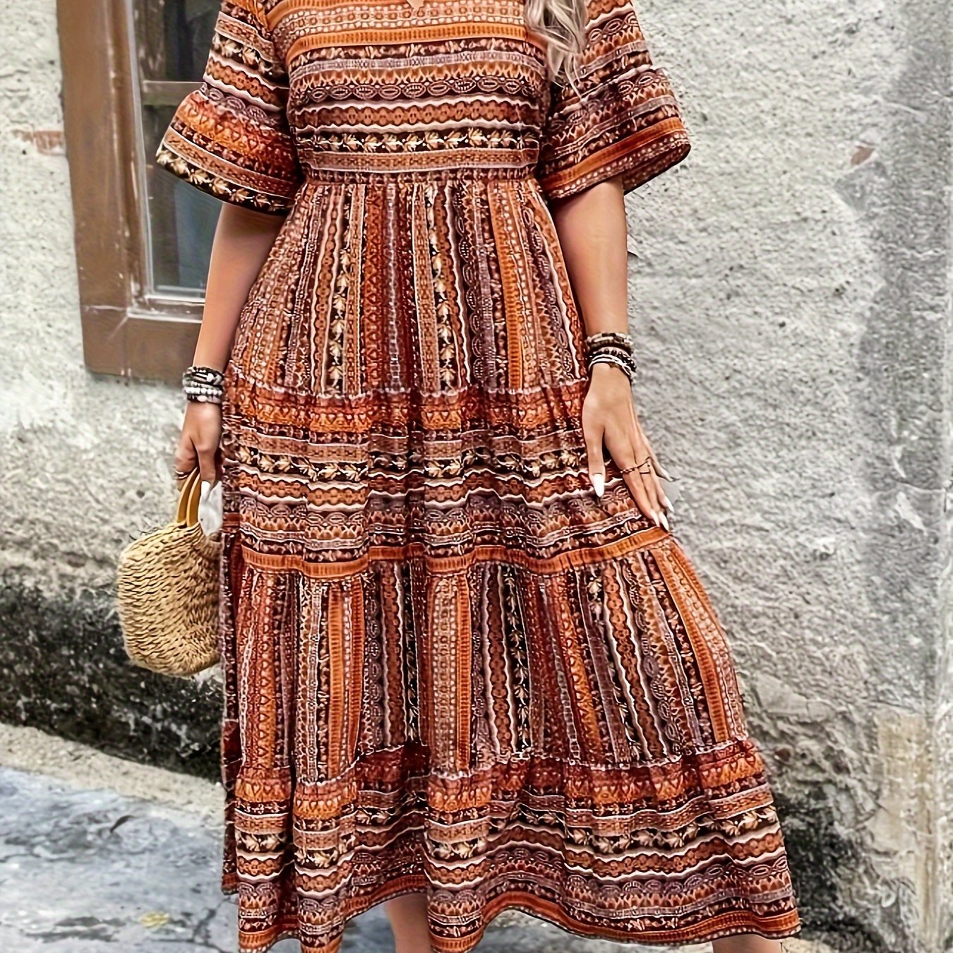 Serena | La Robe Maxi Bohémienne