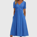 Veronica | Robe Midi avec Contrôle du Ventre