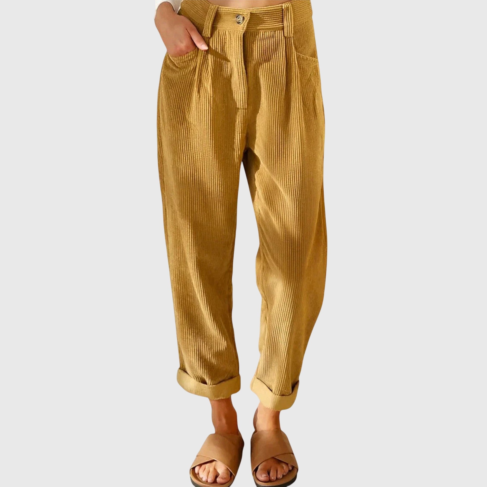 Emilee | Pantalon Moderne en Corde