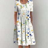 Carol | Robe en Coton avec Couverture du Ventre