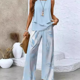 Ovelynra™ | Ensemble Haut Sans Manches et Pantalon Large