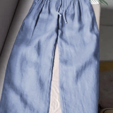 Camille | Pantalon Élegant à Jambe Large