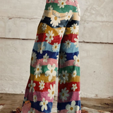 Léon - Pantalons Floraux Élégants