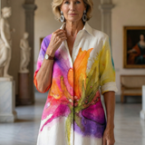 Ulyssa | Robe de Jardin Peinte