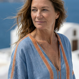 Avenor | Robe Midi à Structure Douce à Col en V