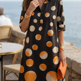 Vespera | Robe à Pois au Crépuscule