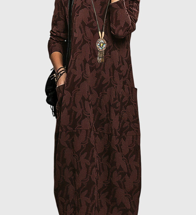 Julia | Robe Décontractée à Col Ronde