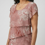 Aria | Robe longueur genou à motif doux