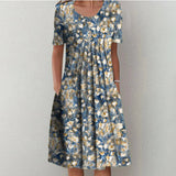 Carol | Robe en Coton avec Couverture du Ventre