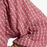 Arlette | Robe Midi à Imprimé Géométrique à Manches Longues