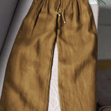 Camille | Pantalon Élegant à Jambe Large