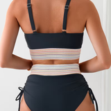 Loretta | Ensemble de Bikini Élevé Élégant