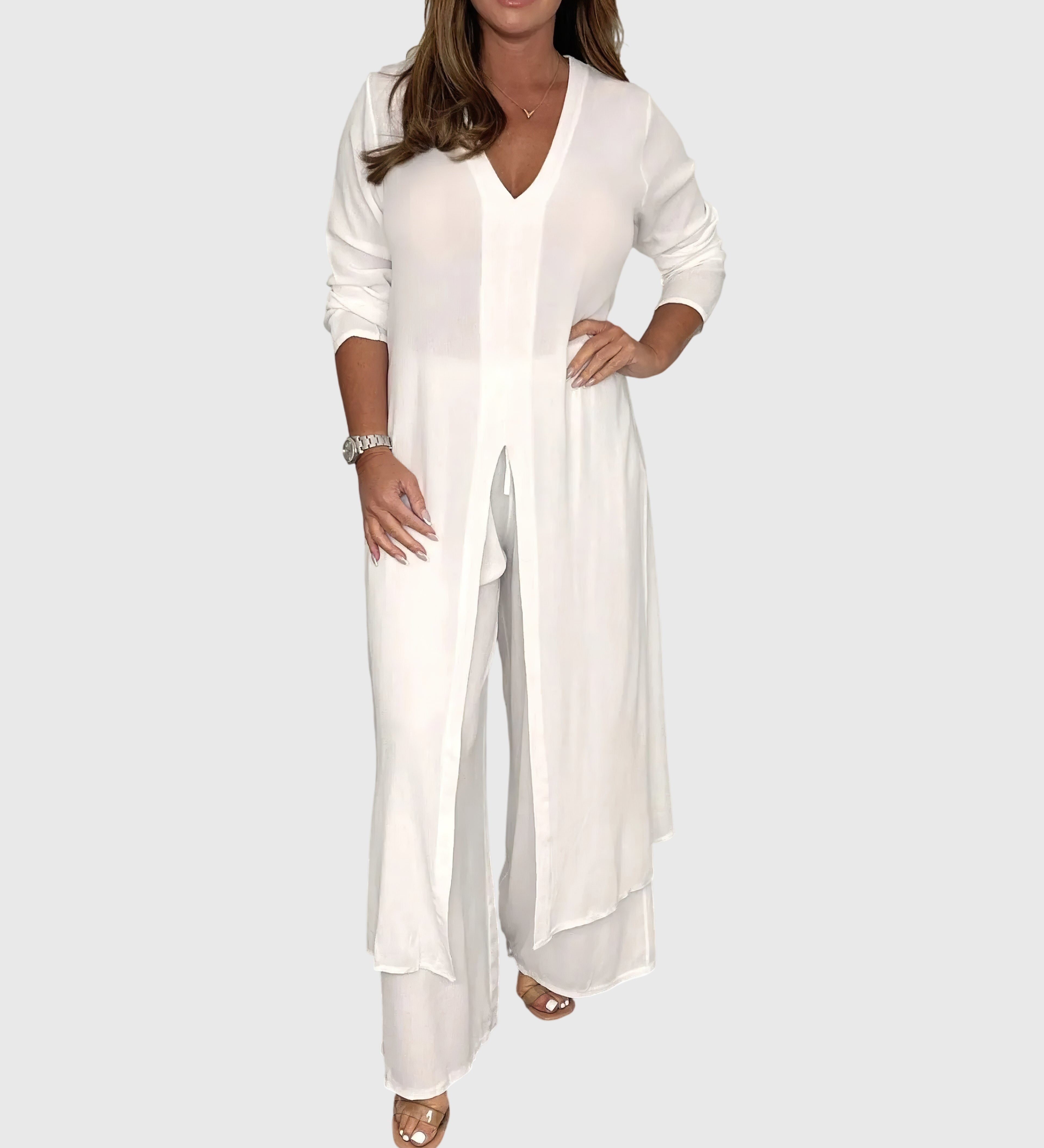 Olivia™ | Ensemble Élégant en Deux Pièces