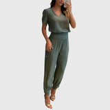 Jennifer™ | Ensemble Blouse et Pantalon Élégant