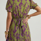 Virel | Robe Midi Florale Détendue