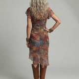 Aeris | Robe Midi Halter Silencieuse