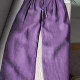 Camille | Pantalon Élegant à Jambe Large