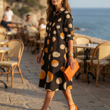 Vespera | Robe à Pois au Crépuscule