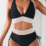 Loretta | Ensemble de Bikini Élevé Élégant