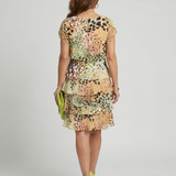 Nohea | Robe Abstract Structurée Longueur Genou