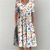 Carol | Robe en Coton avec Couverture du Ventre
